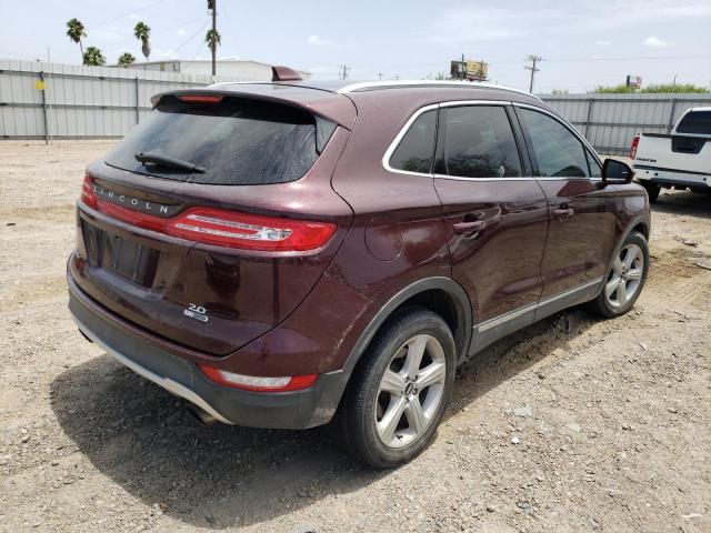 5LMCJ1C98GUJ15113 - 2016 LINCOLN MKC PREMIE MAROON photo 4