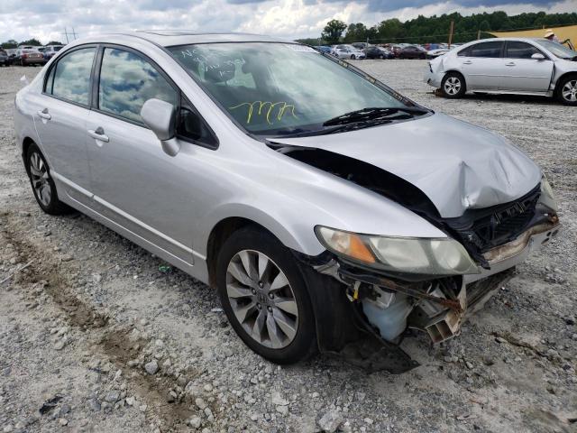 2HGFA16809H358851 - 2009 HONDA CIVIC EX SILVER photo 1