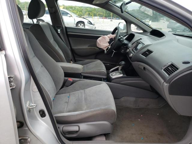 2HGFA16809H358851 - 2009 HONDA CIVIC EX SILVER photo 5