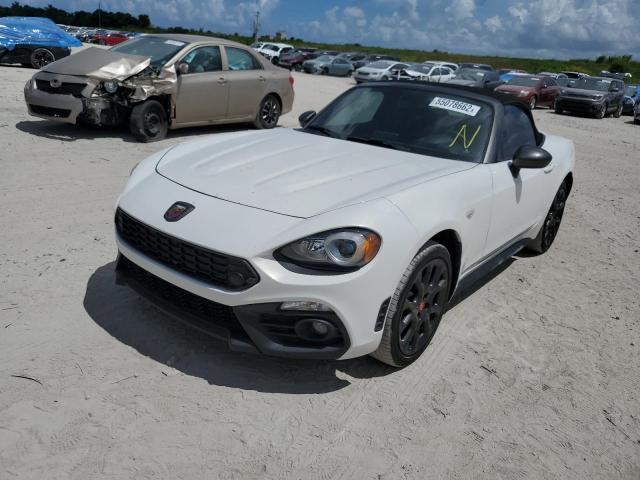 JC1NFAEK1H0125439 - 2017 FIAT 124 SPIDER WHITE photo 2