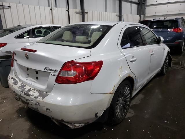 JS2RF9A33B6111067 - 2011 SUZUKI KIZASHI SE WHITE photo 4