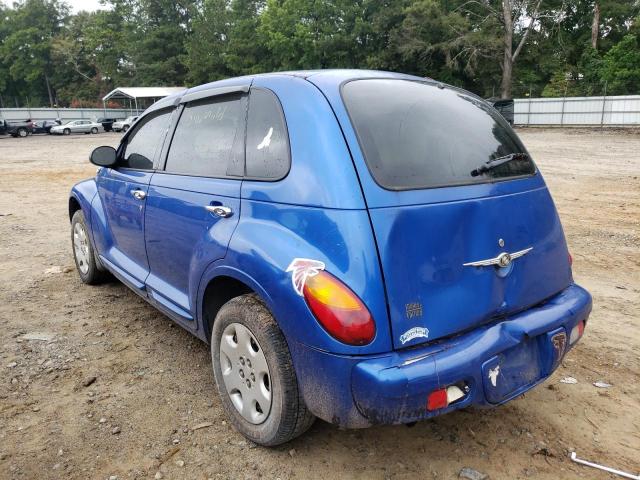 3C4FY58B95T****** - 2005 CHRYSLER PT CRUISER BLUE photo 3