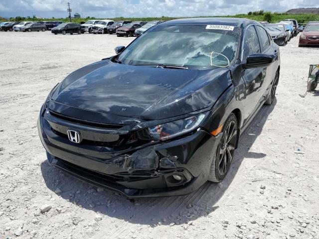 2HGFC2F8XMH509834 - 2021 HONDA CIVIC SPORT  photo 2