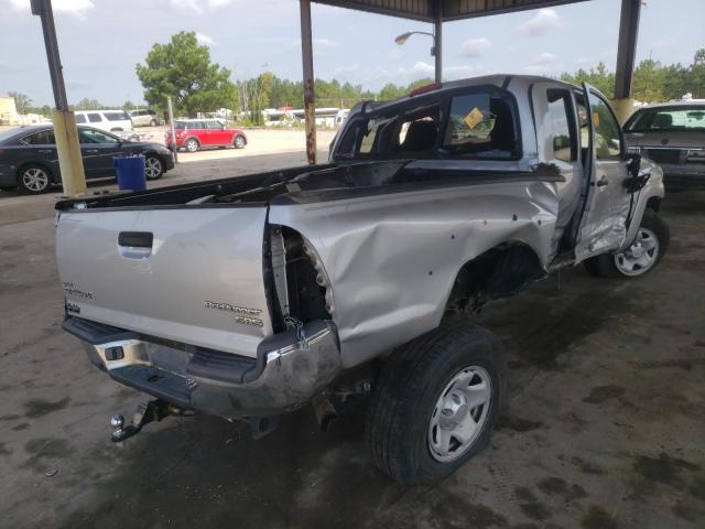 5TETX62N67Z344348 - 2007 TOYOTA TACOMA PRE SILVER photo 4