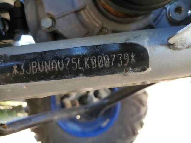 3JBVNAV75LK000739 - 2020 CAN-AM MAVERICK X BLUE photo 10