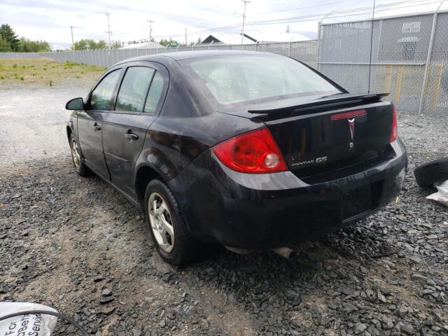 1G2AL55F487313453 - 2008 PONTIAC G5 SE BLACK photo 3