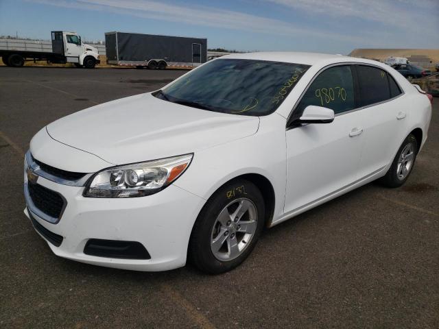 1G11C5SA6GF160365 - 2016 CHEVROLET MALIBU LIM WHITE photo 2