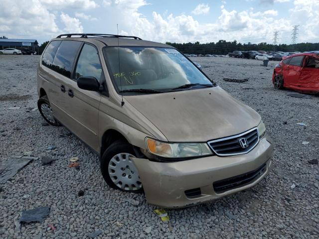 2HKRL18562H555576 - 2002 HONDA ODYSSEY LX GOLD photo 1