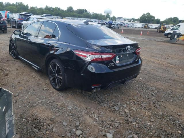 4T1B61HK8KU184663 - 2019 TOYOTA CAMRY XSE BLACK photo 3