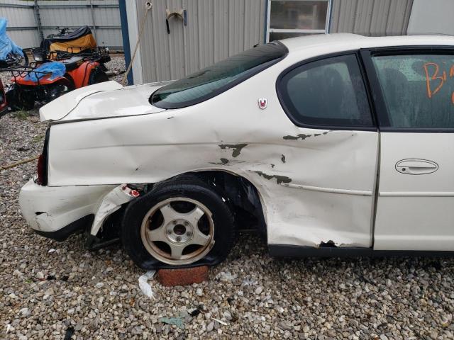 2G1WW12E519363238 - 2001 CHEVROLET MONTE CARL თეთრი ფოტო 9