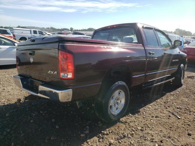 1D7HU18D65S260022 - 2005 DODGE RAM 1500 S BURGUNDY photo 4