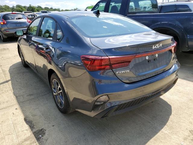 3KPF24AD6NE466270 - 2022 KIA FORTE FE GRAY photo 3