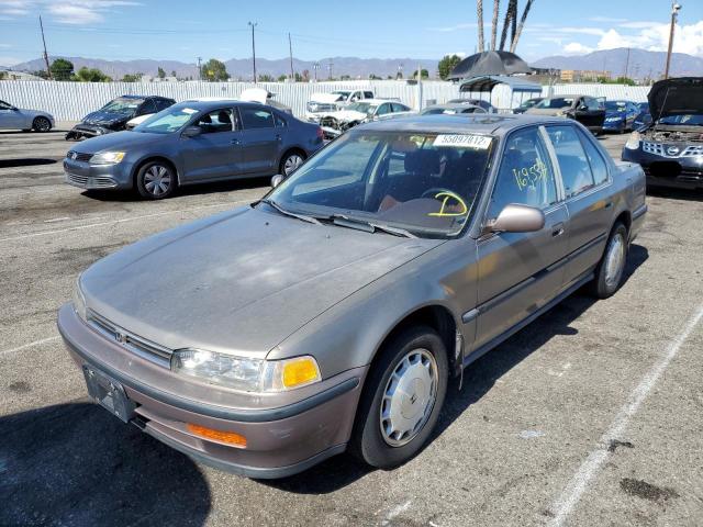 1HGCB7677PA048749 - 1993 HONDA ACCORD EX GRAY photo 2