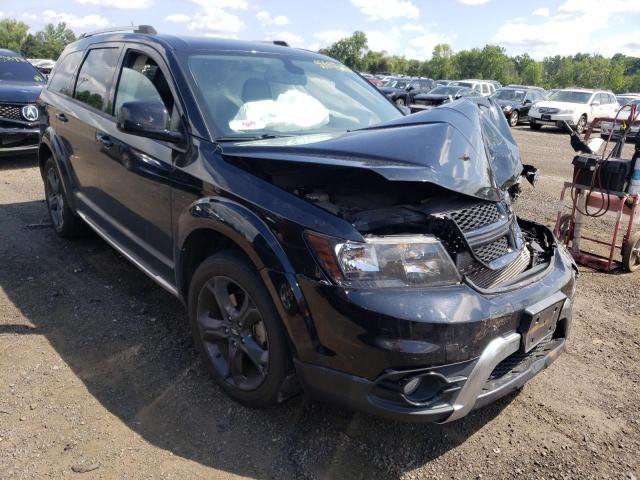 3C4PDDGG2KT858525 - 2019 DODGE JOURNEY CR BLACK photo 1