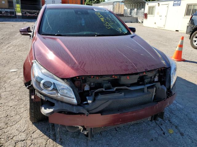 1G11G5SX4FF168858 - 2015 CHEVROLET MALIBU LTZ მუქწითელი ფოტო 9