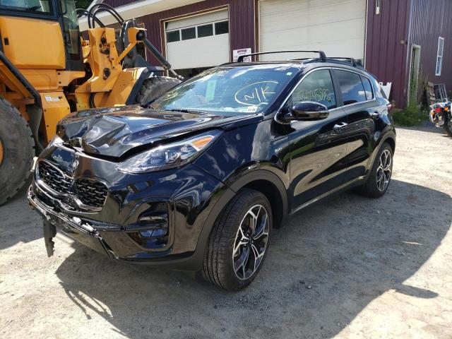 KNDPRCA63N7012988 - 2022 KIA SPORTAGE S BLACK photo 2