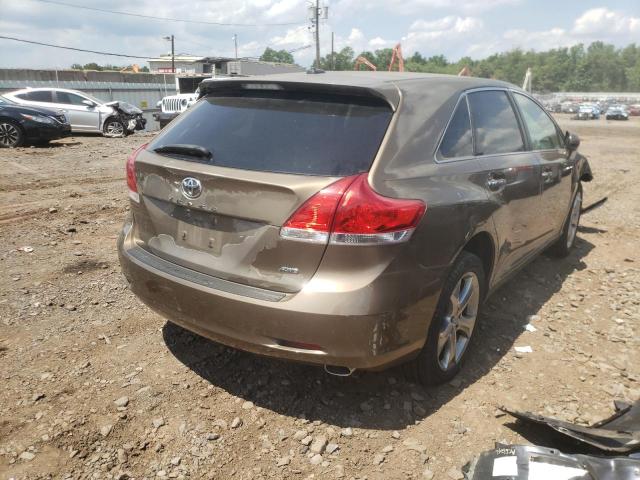 4T3BK11A69U025008 - 2009 TOYOTA VENZA GOLD photo 4