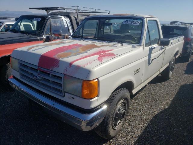 1FTHF25H8KPA16601 - 1989 FORD F-150 WHITE photo 2