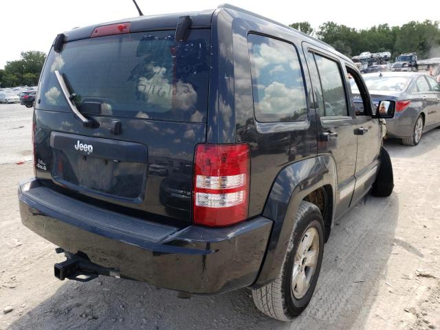 1J4PN2GKXBW554059 - 2011 JEEP LIBERTY SP BLACK photo 4