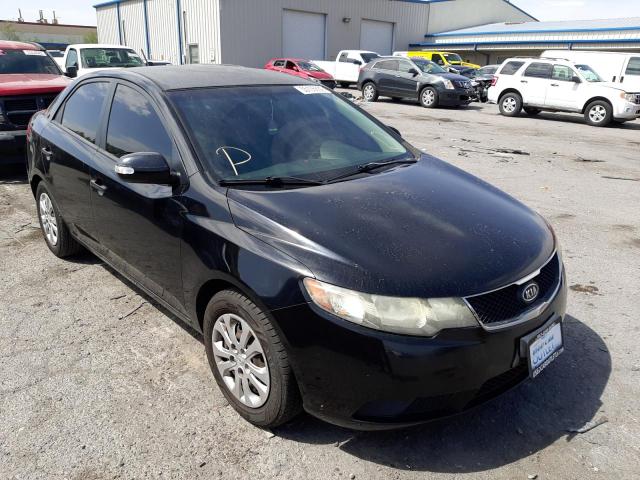 KNAFU4A28A5293010 - 2010 KIA FORTE EX BLACK photo 1