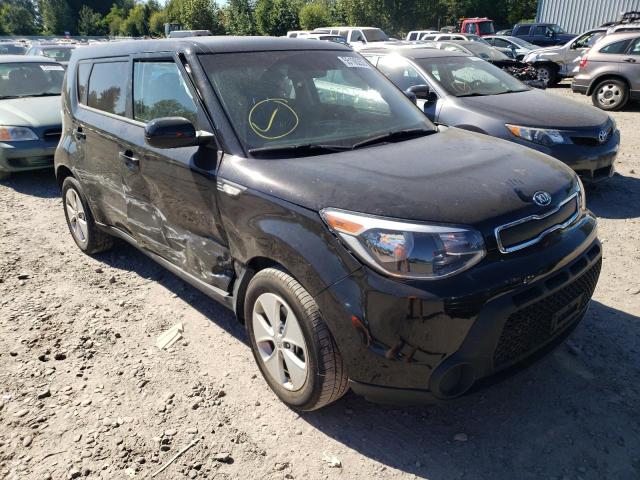 KNDJN2A29E7103370 - 2014 KIA SOUL GRAY photo 1