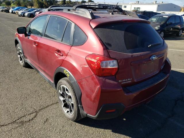 JF2GPABC4H8224572 - 2017 SUBARU CROSSTREK BURGUNDY photo 3