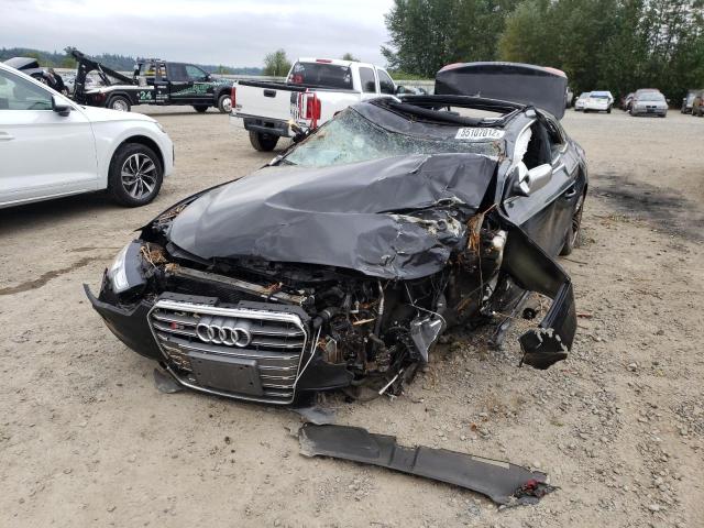 WAUVGAFR6DA053358 - 2013 AUDI S5 PRESTIG BLACK photo 2