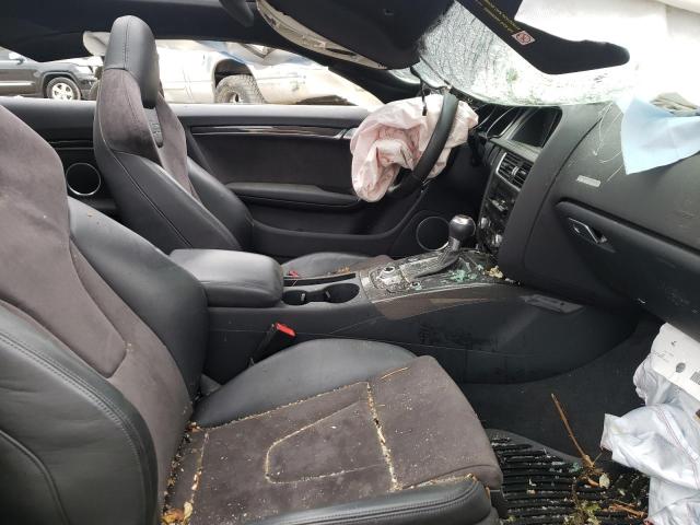 WAUVGAFR6DA053358 - 2013 AUDI S5 PRESTIG BLACK photo 5