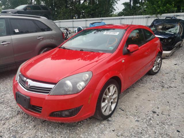 W08AT271485090119 - 2008 SATURN ASTRA XR RED photo 2