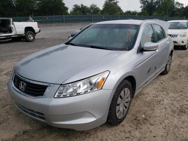 1HGCP2F30AA021210 - 2010 HONDA ACCORD LX GRAY photo 2