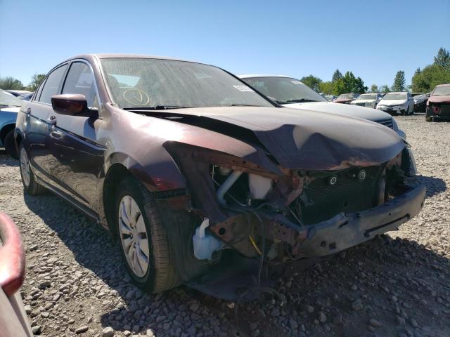 1HGCP26348A117755 - 2008 HONDA ACCORD LX BURGUNDY photo 1