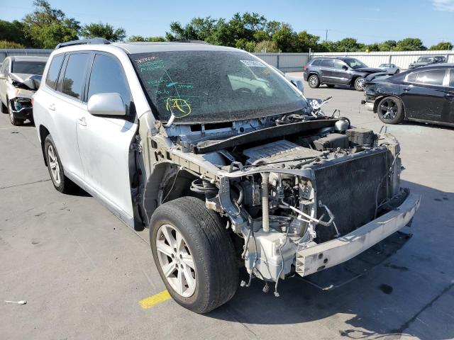 5TDZK3EH3CS080431 - 2012 TOYOTA HIGHLANDER SILVER photo 1