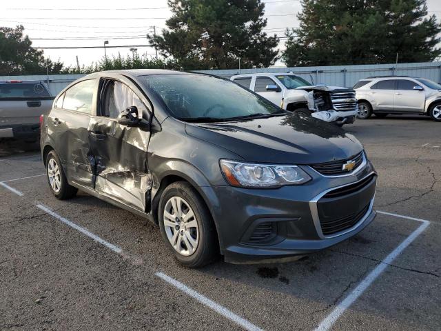1G1JB5SB8L4116398 - 2020 CHEVROLET SONIC LS 灰色 照片 1