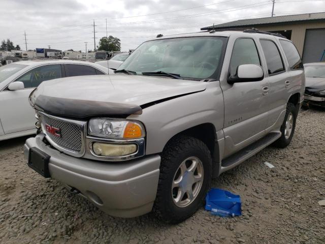 1GKEK63U54J128076 - 2004 GMC YUKON DENA SILVER photo 2