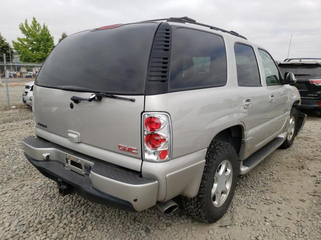 1GKEK63U54J128076 - 2004 GMC YUKON DENA SILVER photo 4