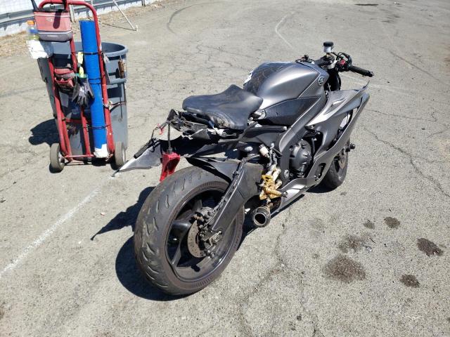 JYARJ28E7JA003632 - 2018 YAMAHA YZFR6 CHARCOAL photo 4