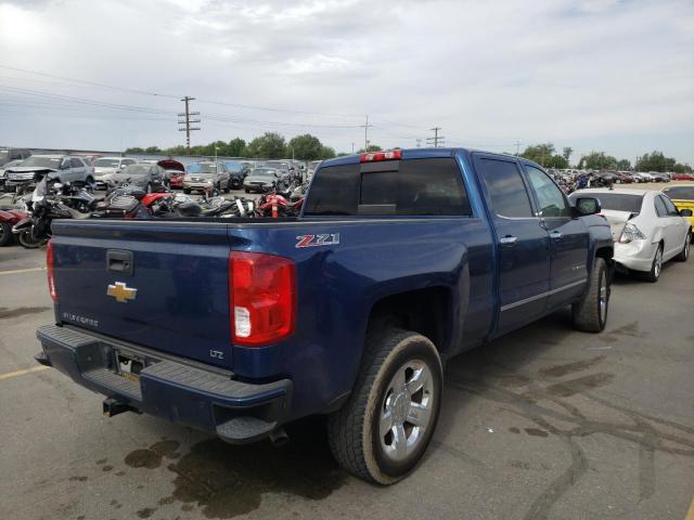 3GCUKSECXGG140301 - 2016 CHEVROLET SILVERADO BLUE photo 4