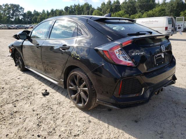 SHHFK7H41KU425167 - 2019 HONDA CIVIC SPOR BLACK photo 3