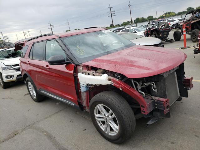 1FMSK8DH3LGC90825 - 2020 FORD EXPLORER X წითელი ფოტო 1