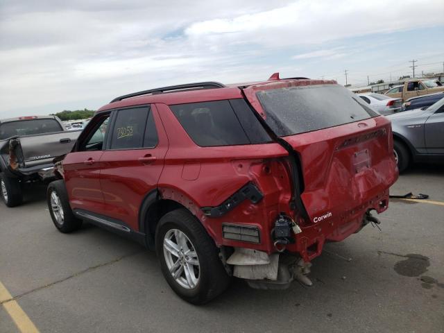 1FMSK8DH3LGC90825 - 2020 FORD EXPLORER X წითელი ფოტო 3