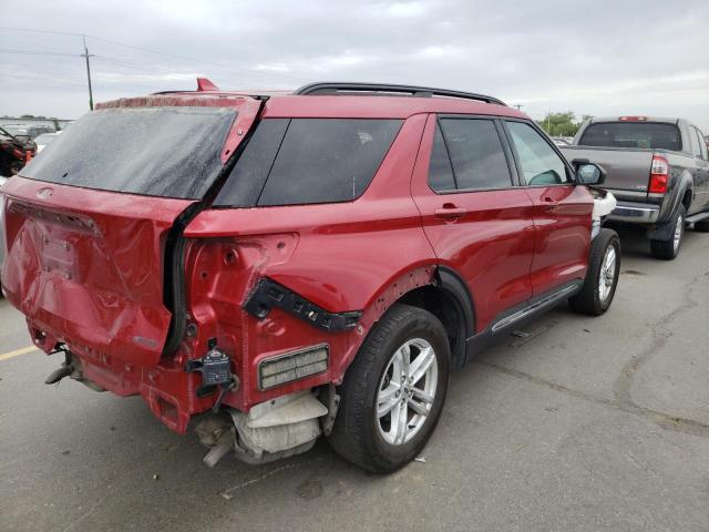 1FMSK8DH3LGC90825 - 2020 FORD EXPLORER X წითელი ფოტო 4