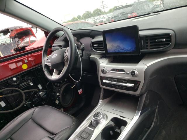 1FMSK8DH3LGC90825 - 2020 FORD EXPLORER X წითელი ფოტო 9