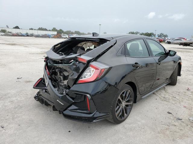 SHHFK7H4XMU419502 - 2021 HONDA CIVIC SPOR BLACK photo 4