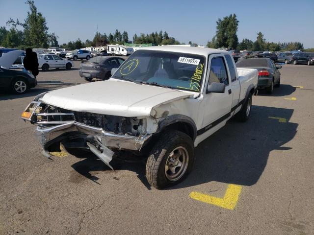 1B7GL23Y3RS664832 - 1994 DODGE DAKOTA WHITE photo 2