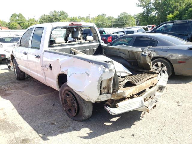 3D7KR28C86G279832 - 2006 DODGE RAM 2500 S WHITE photo 3