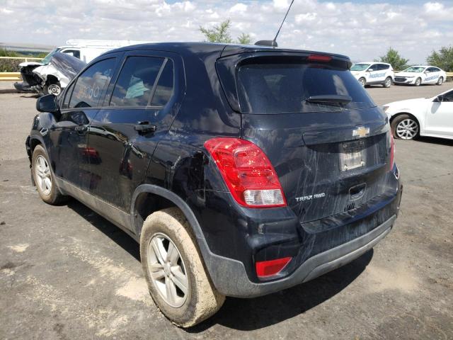 KL7CJNSB8LB017754 - 2020 CHEVROLET TRAX LS BLACK photo 3