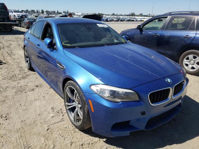 WBSFV9C59DD095799 - 2013 BMW M5 BLUE photo 1