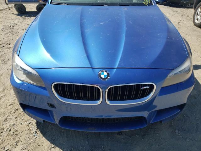 WBSFV9C59DD095799 - 2013 BMW M5 BLUE photo 9