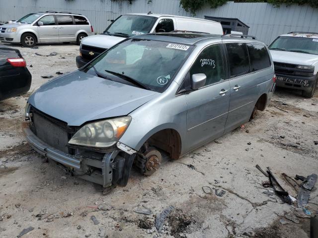 5FNRL38616B039909 - 2006 HONDA ODYSSEY EX SILVER photo 2