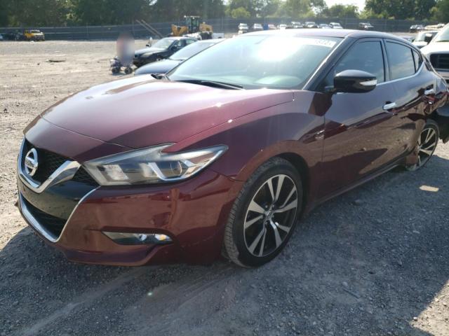 1N4AA6AP1JC370590 - 2018 NISSAN MAXIMA 3.5 BURGUNDY photo 2